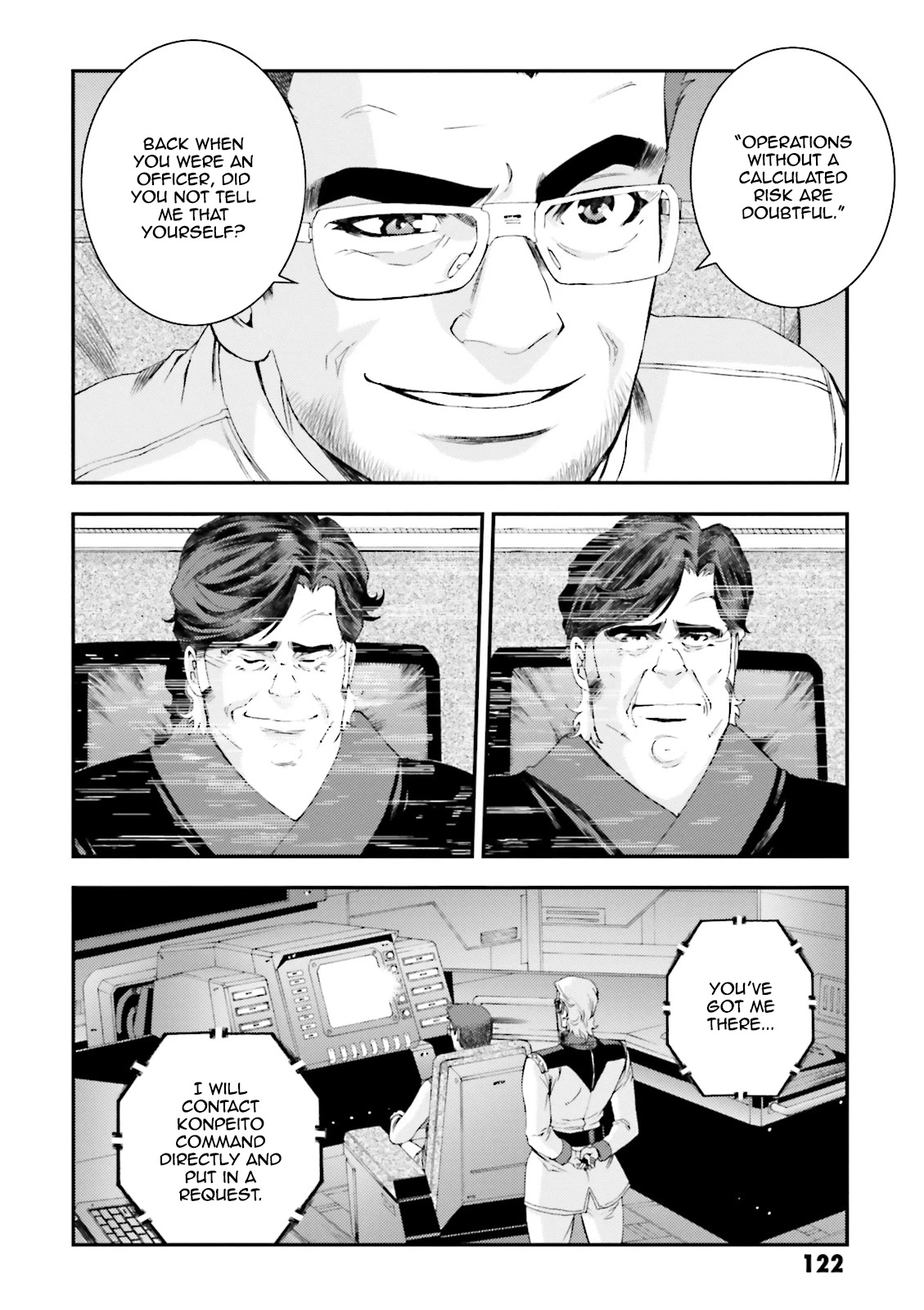 Kidou Senshi Gundam MSV-R: Johnny Ridden no Kikan Chapter 68 page 22 - Chapter 68: MISCHIEVOUS