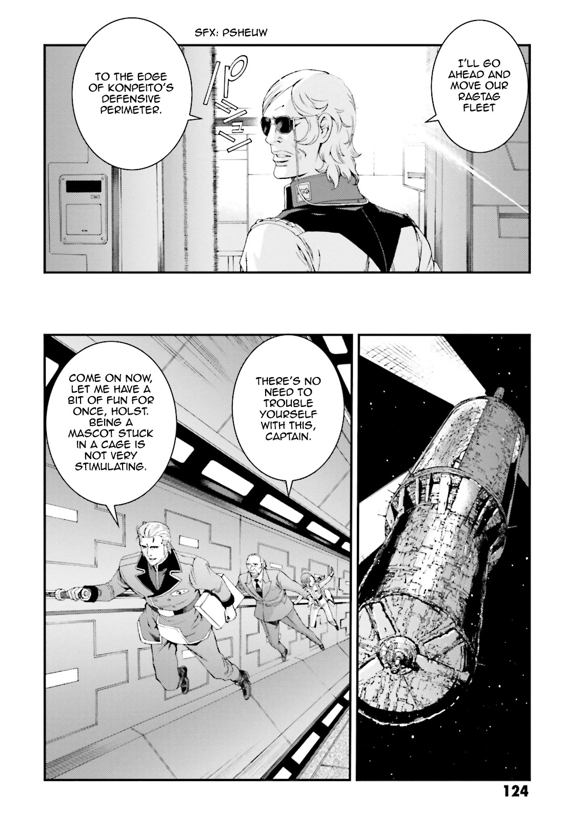 Kidou Senshi Gundam MSV-R: Johnny Ridden no Kikan Chapter 68 page 24 - Chapter 68: MISCHIEVOUS