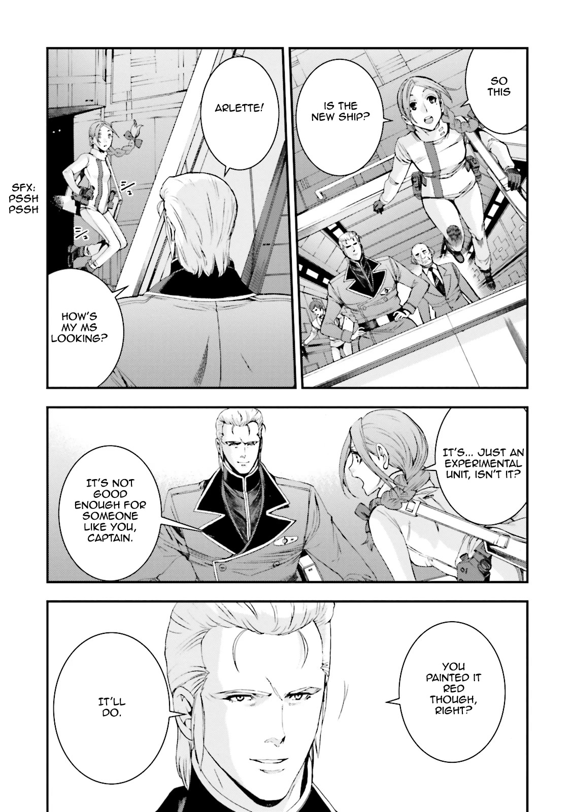 Kidou Senshi Gundam MSV-R: Johnny Ridden no Kikan Chapter 68 page 27 - Chapter 68: MISCHIEVOUS
