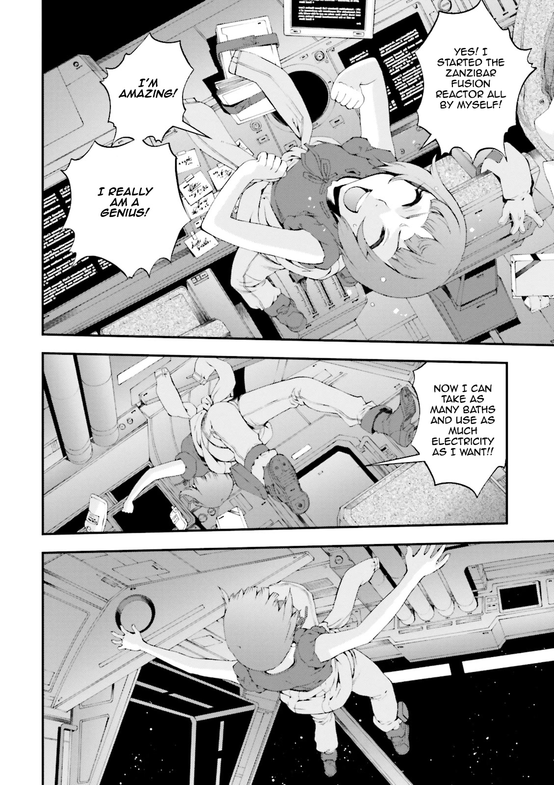 Kidou Senshi Gundam MSV-R: Johnny Ridden no Kikan Chapter 68 page 4 - Chapter 68: MISCHIEVOUS