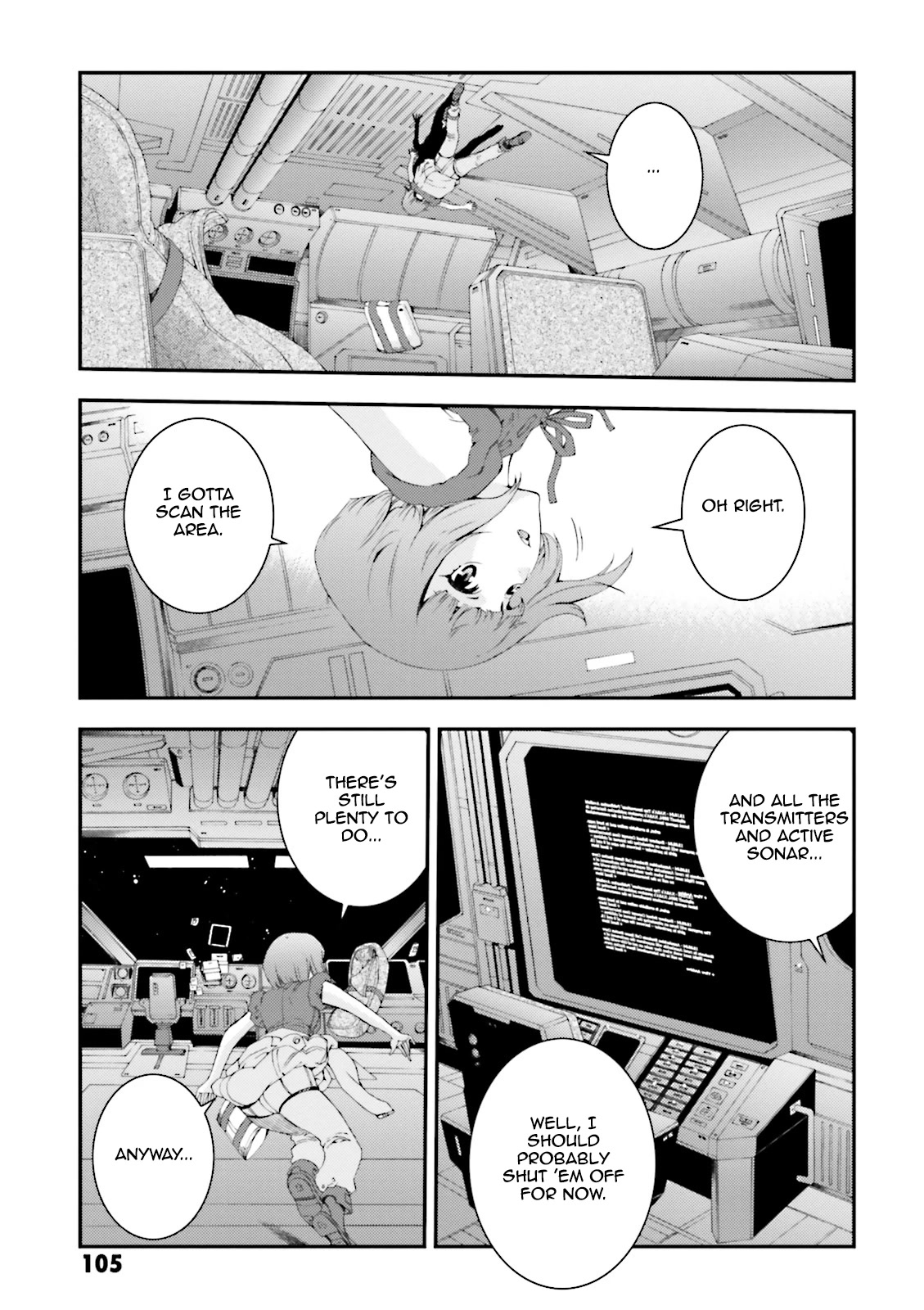 Kidou Senshi Gundam MSV-R: Johnny Ridden no Kikan Chapter 68 page 5 - Chapter 68: MISCHIEVOUS