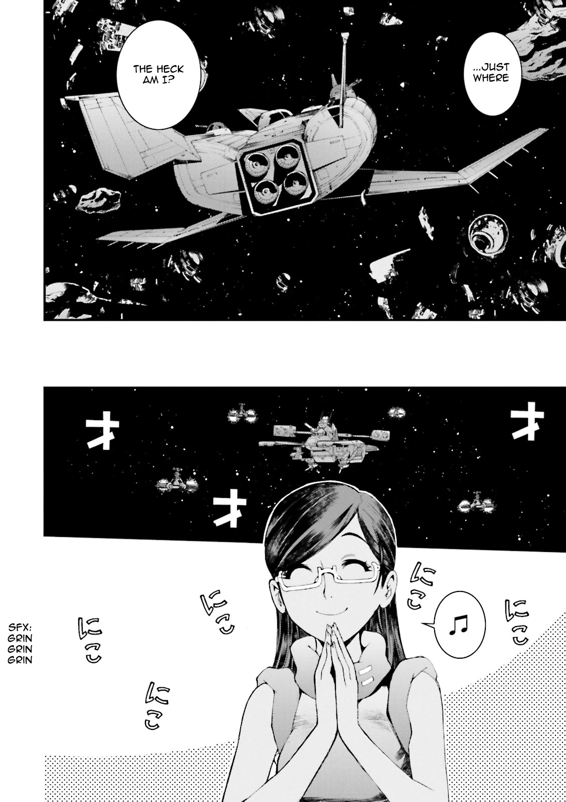 Kidou Senshi Gundam MSV-R: Johnny Ridden no Kikan Chapter 68 page 6 - Chapter 68: MISCHIEVOUS