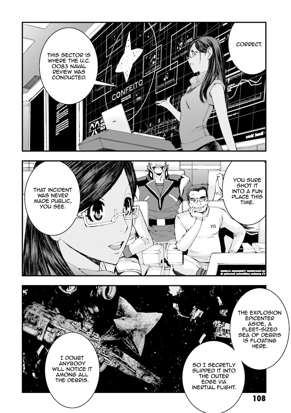 Kidou Senshi Gundam MSV-R: Johnny Ridden no Kikan Chapter 68 page 8 - Chapter 68: MISCHIEVOUS