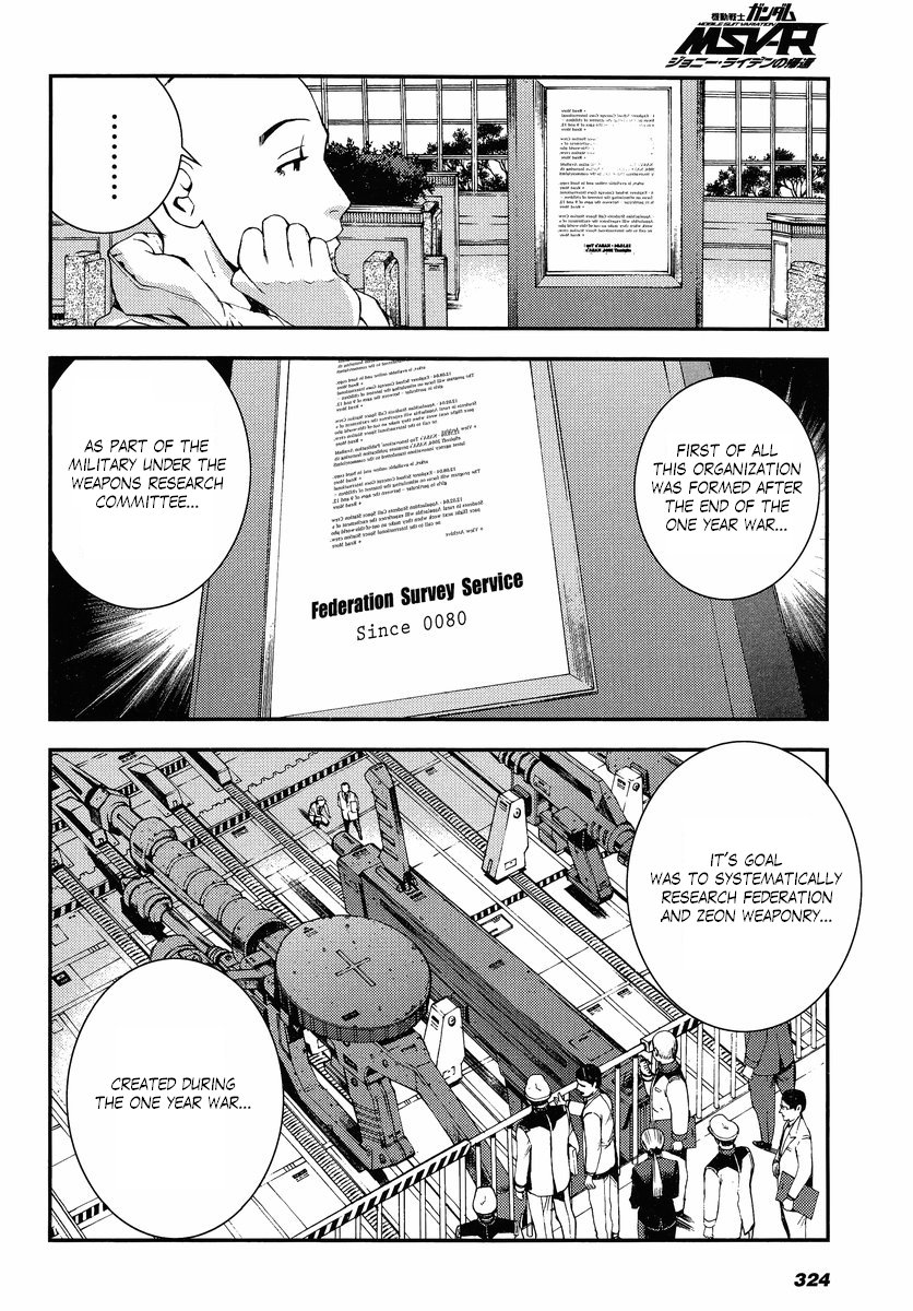 Kidou Senshi Gundam MSV-R: Johnny Ridden no Kikan Chapter 7 page 8 - Chapter 7: F.S.S.