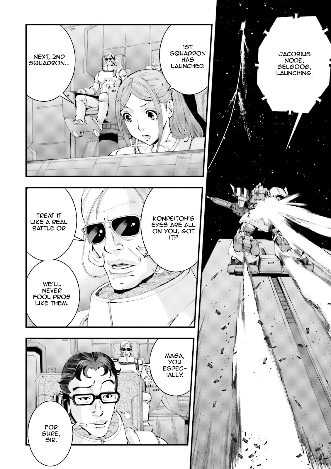 Kidou Senshi Gundam MSV-R: Johnny Ridden no Kikan Chapter 70 page 18 - Chapter 70: ADD ME IN!