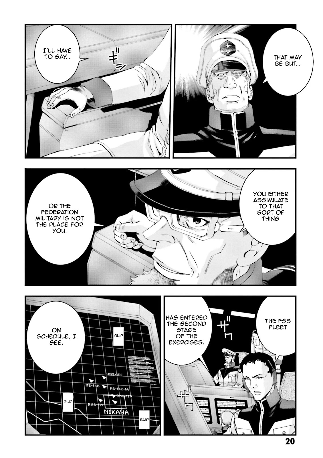Kidou Senshi Gundam MSV-R: Johnny Ridden no Kikan Chapter 70 page 20 - Chapter 70: ADD ME IN!