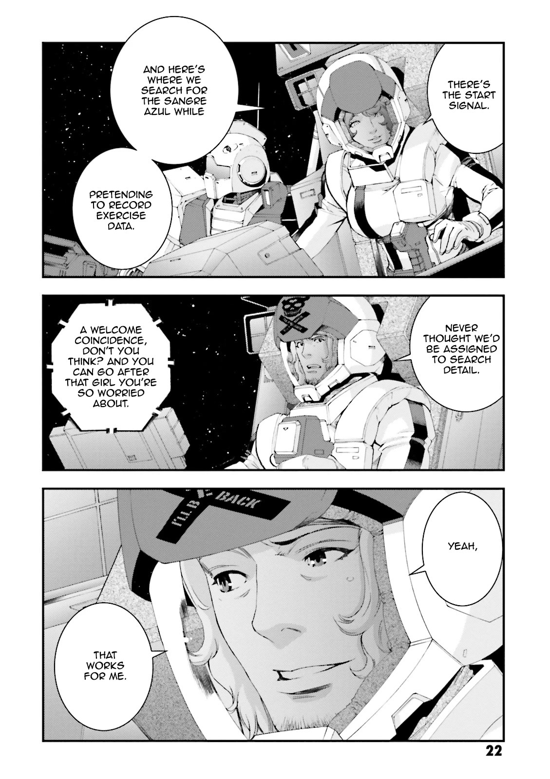 Kidou Senshi Gundam MSV-R: Johnny Ridden no Kikan Chapter 70 page 22 - Chapter 70: ADD ME IN!