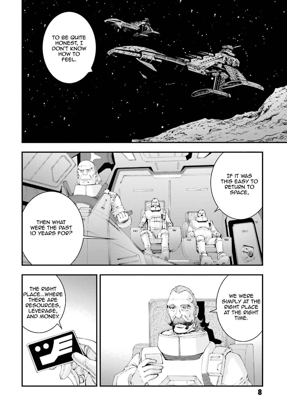 Kidou Senshi Gundam MSV-R: Johnny Ridden no Kikan Chapter 70 page 8 - Chapter 70: ADD ME IN!