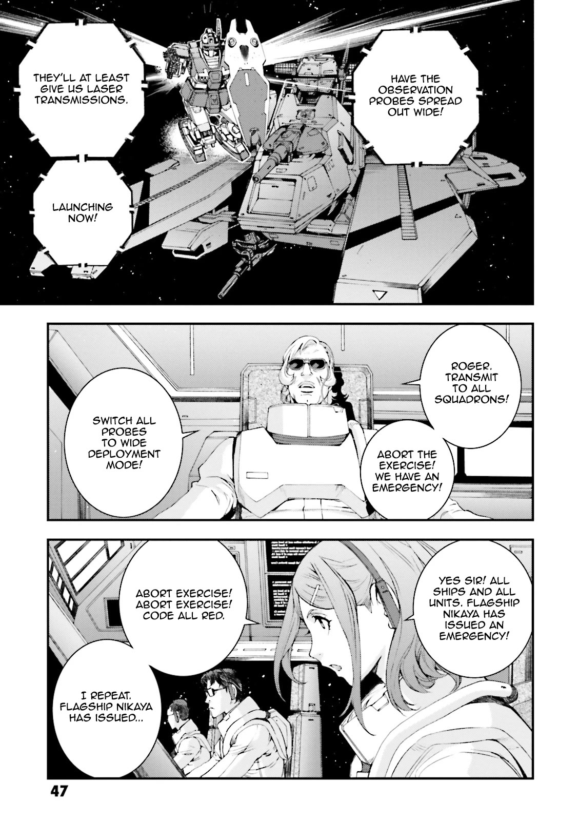 Kidou Senshi Gundam MSV-R: Johnny Ridden no Kikan Chapter 71 page 9 - Chapter 71: ORACLE