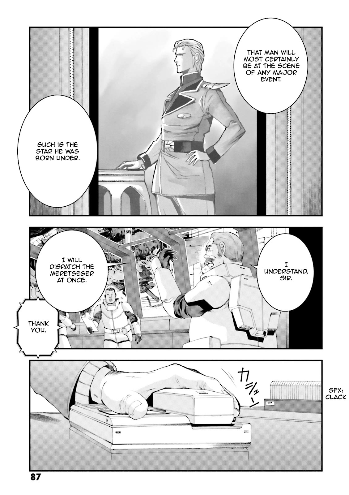 Kidou Senshi Gundam MSV-R: Johnny Ridden no Kikan Chapter 72 page 19 - Chapter 72: ... POWER OF CLEVERNESS