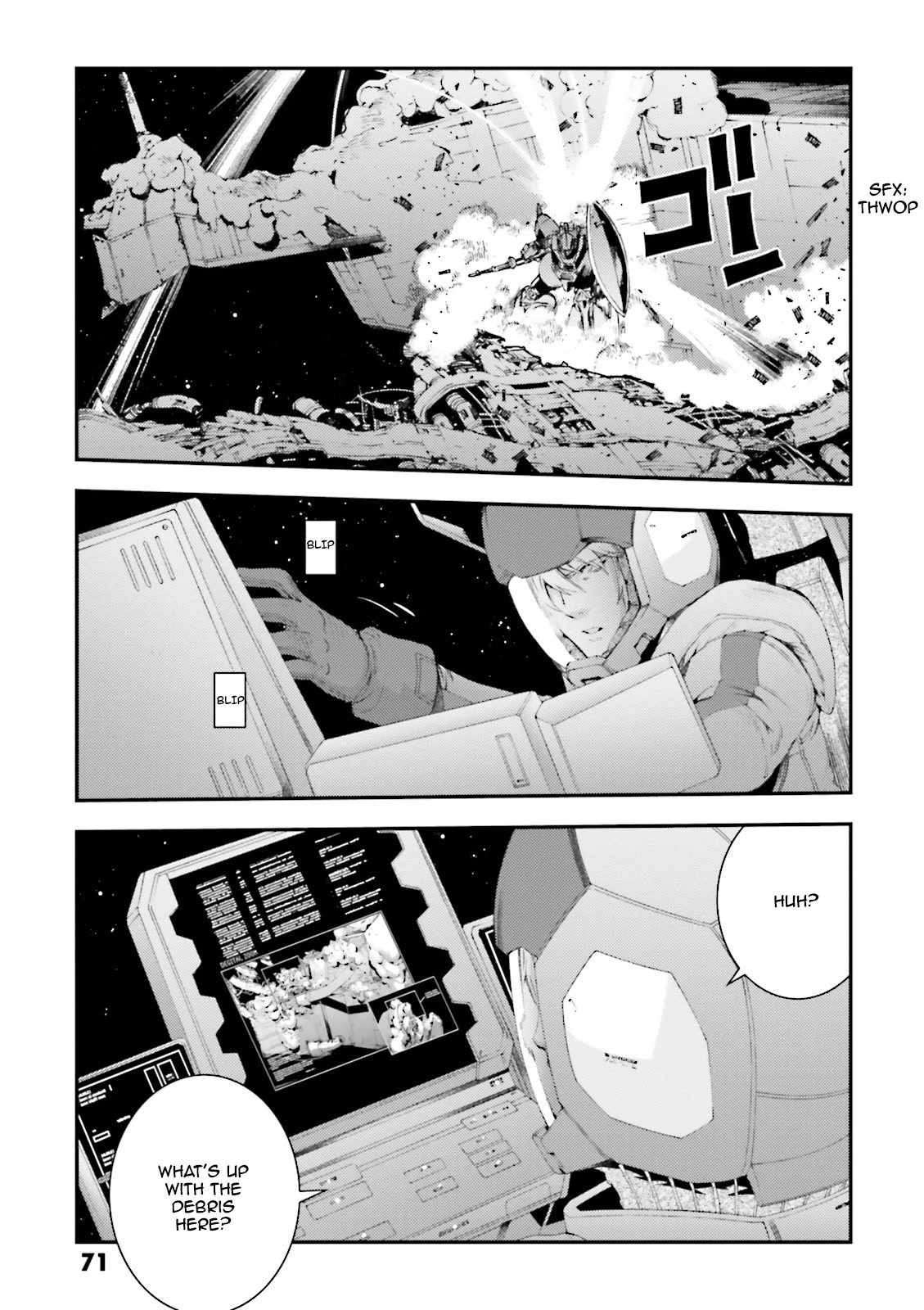 Kidou Senshi Gundam MSV-R: Johnny Ridden no Kikan Chapter 72 page 3 - Chapter 72: ... POWER OF CLEVERNESS