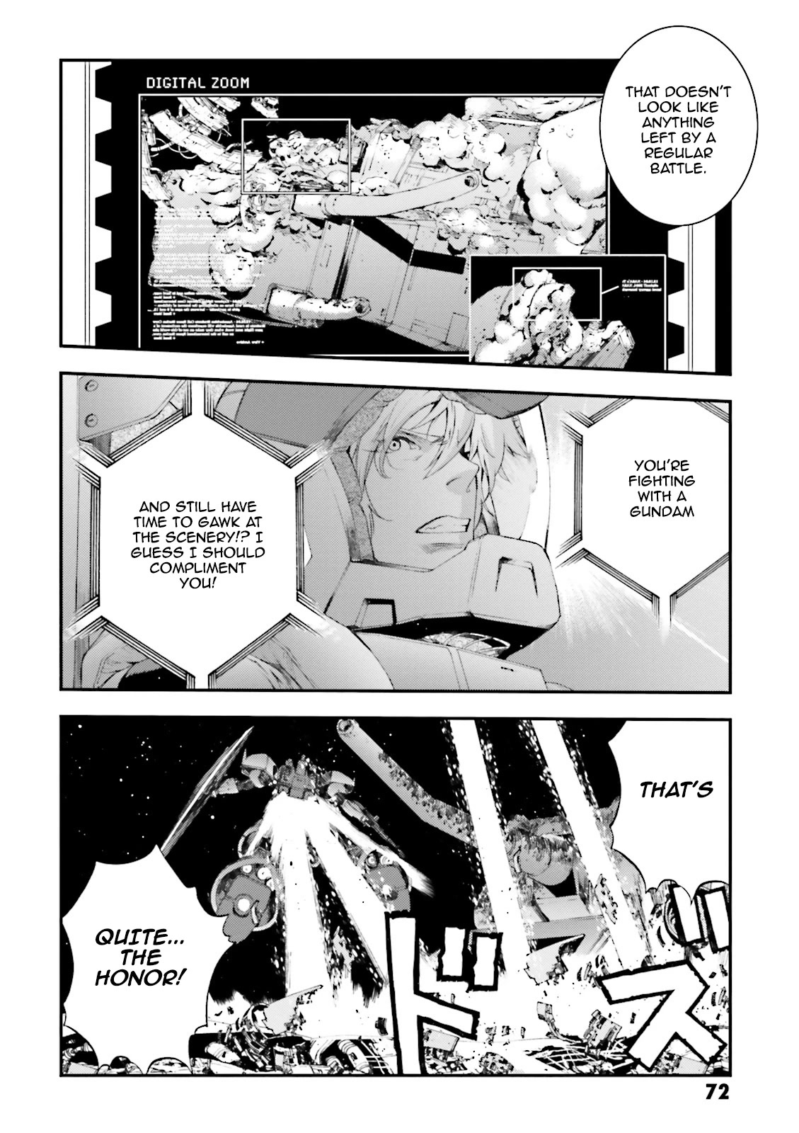 Kidou Senshi Gundam MSV-R: Johnny Ridden no Kikan Chapter 72 page 4 - Chapter 72: ... POWER OF CLEVERNESS