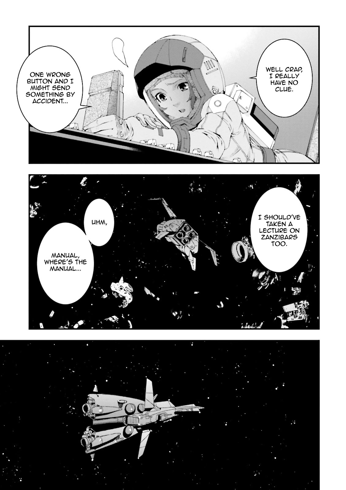 Kidou Senshi Gundam MSV-R: Johnny Ridden no Kikan Chapter 73 page 15 - Chapter 73: A SYMPATHIZER
