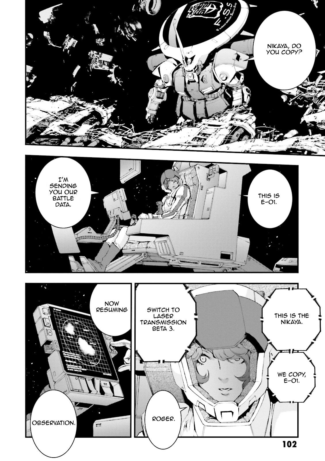 Kidou Senshi Gundam MSV-R: Johnny Ridden no Kikan Chapter 73 page 2 - Chapter 73: A SYMPATHIZER
