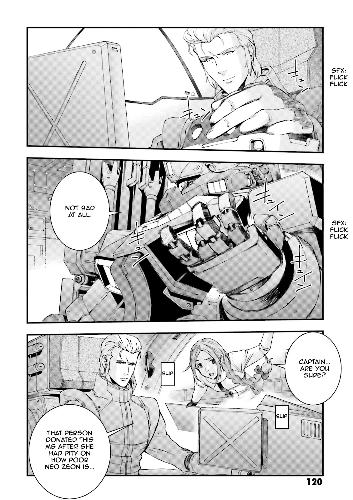 Kidou Senshi Gundam MSV-R: Johnny Ridden no Kikan Chapter 73 page 20 - Chapter 73: A SYMPATHIZER