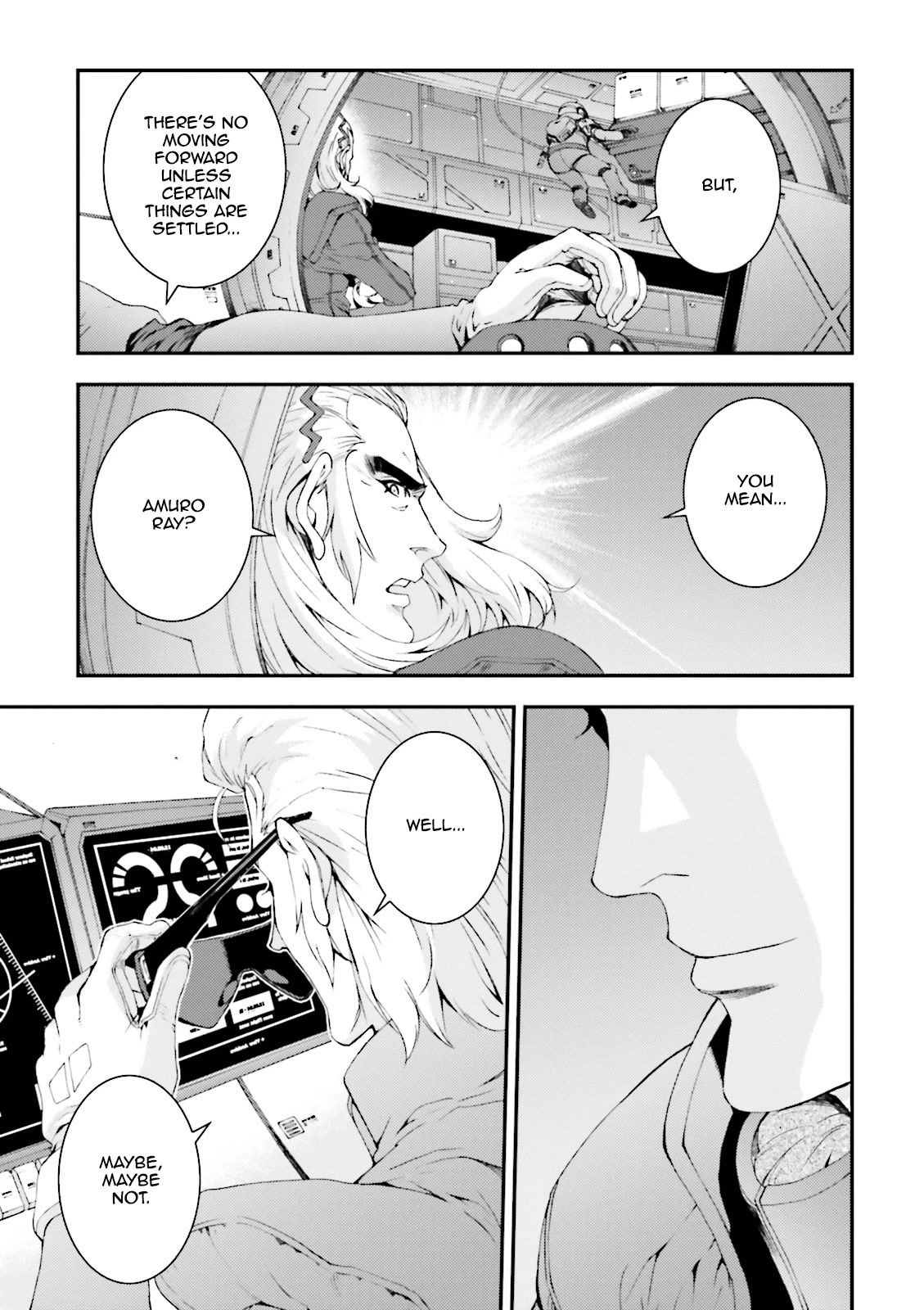 Kidou Senshi Gundam MSV-R: Johnny Ridden no Kikan Chapter 73 page 27 - Chapter 73: A SYMPATHIZER