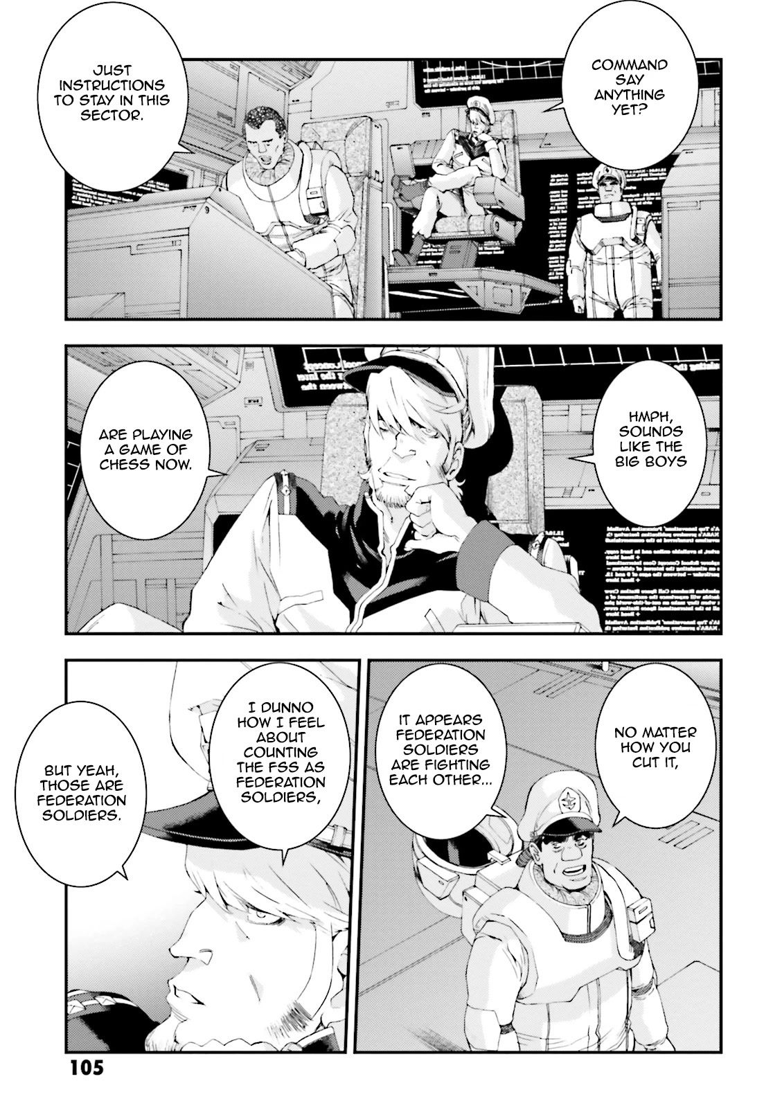 Kidou Senshi Gundam MSV-R: Johnny Ridden no Kikan Chapter 73 page 5 - Chapter 73: A SYMPATHIZER