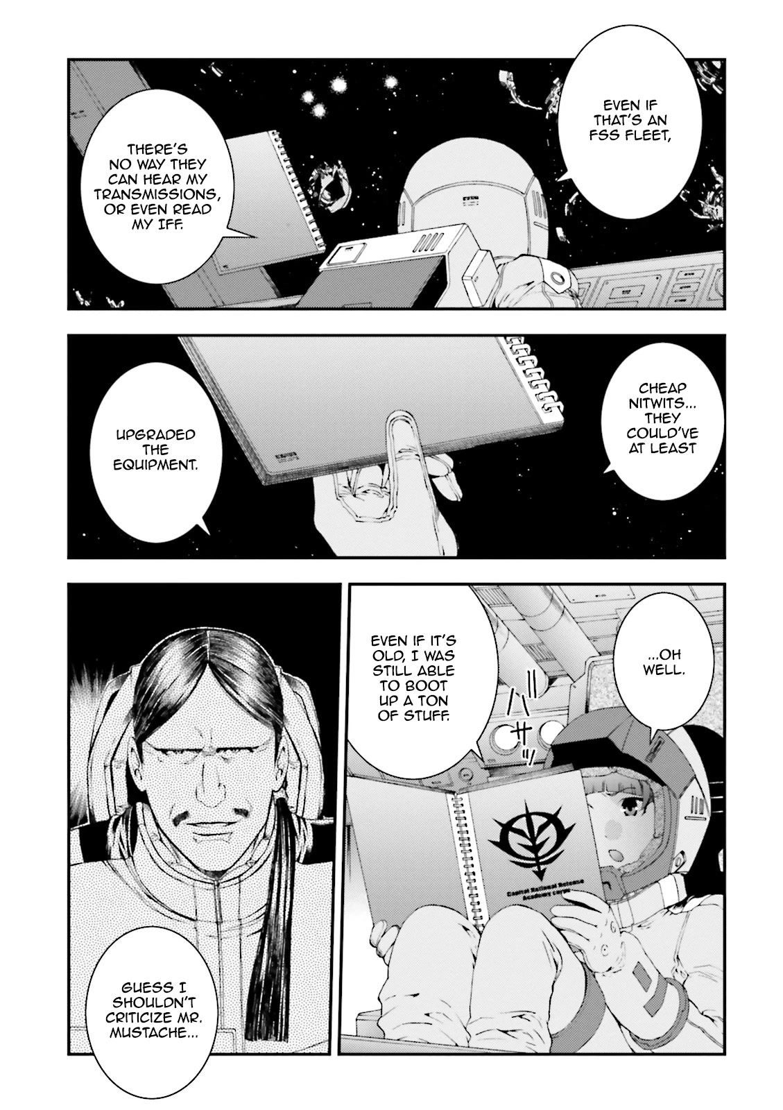 Kidou Senshi Gundam MSV-R: Johnny Ridden no Kikan Chapter 74 page 3 - Chapter 74: THE GOOD OLD DAYS