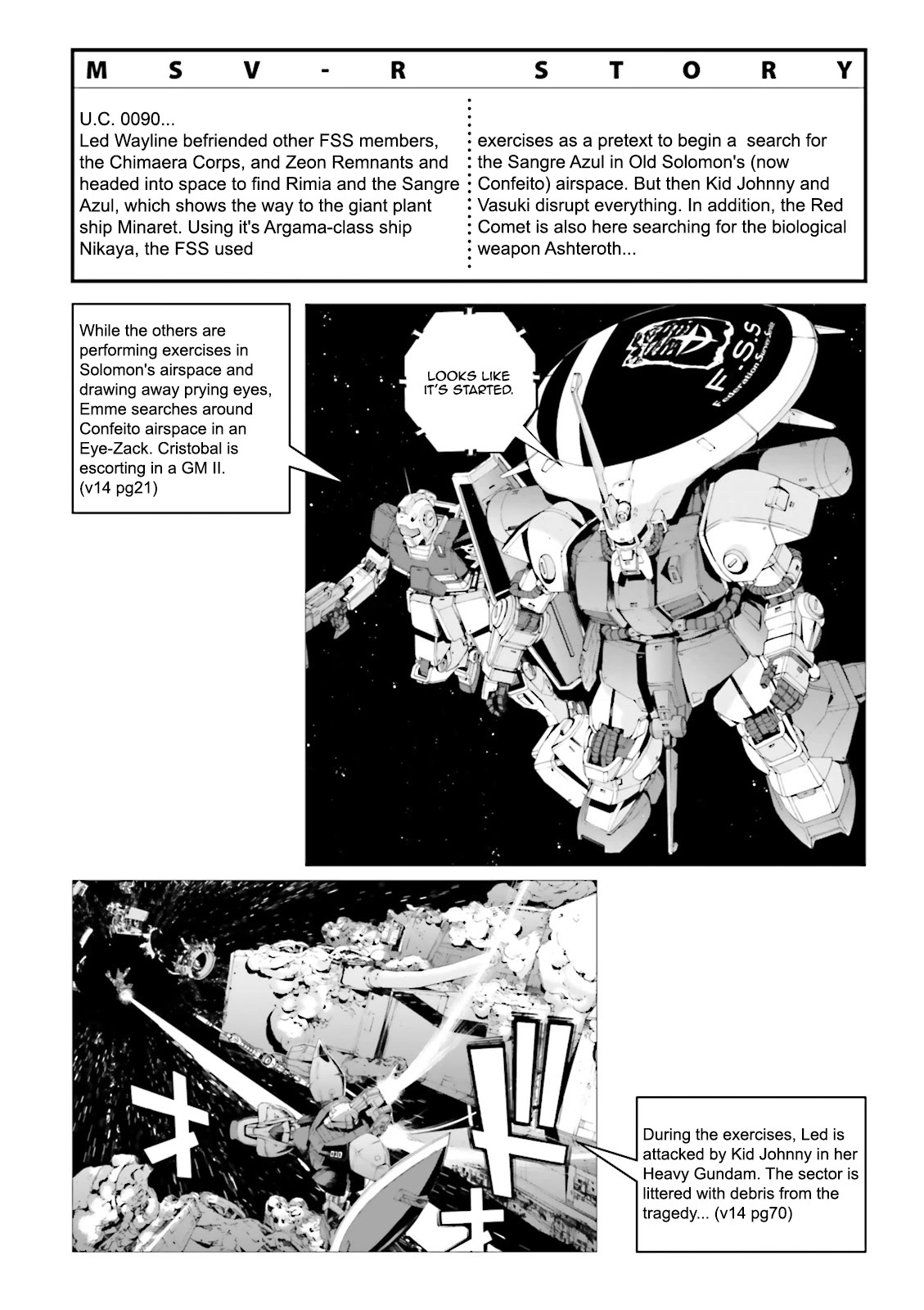 Kidou Senshi Gundam MSV-R: Johnny Ridden no Kikan Chapter 75 page 11 - Chapter 75: CERTAIN