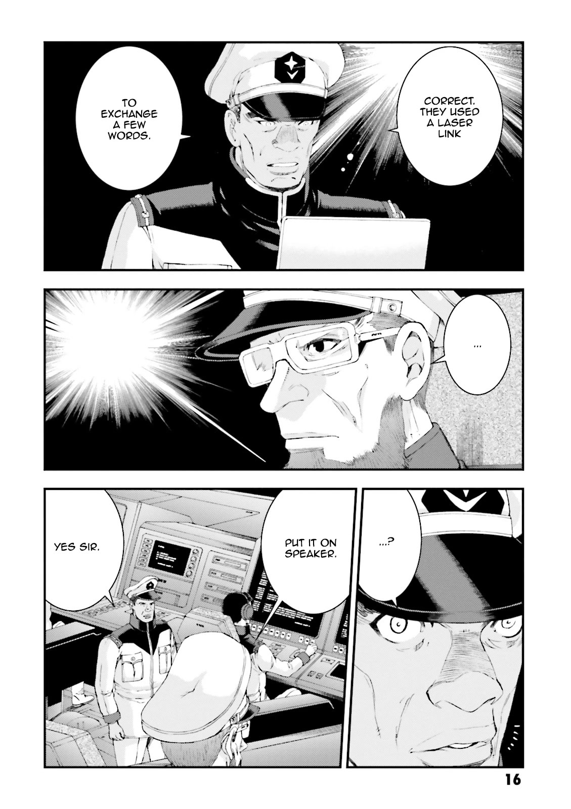 Kidou Senshi Gundam MSV-R: Johnny Ridden no Kikan Chapter 75 page 16 - Chapter 75: CERTAIN