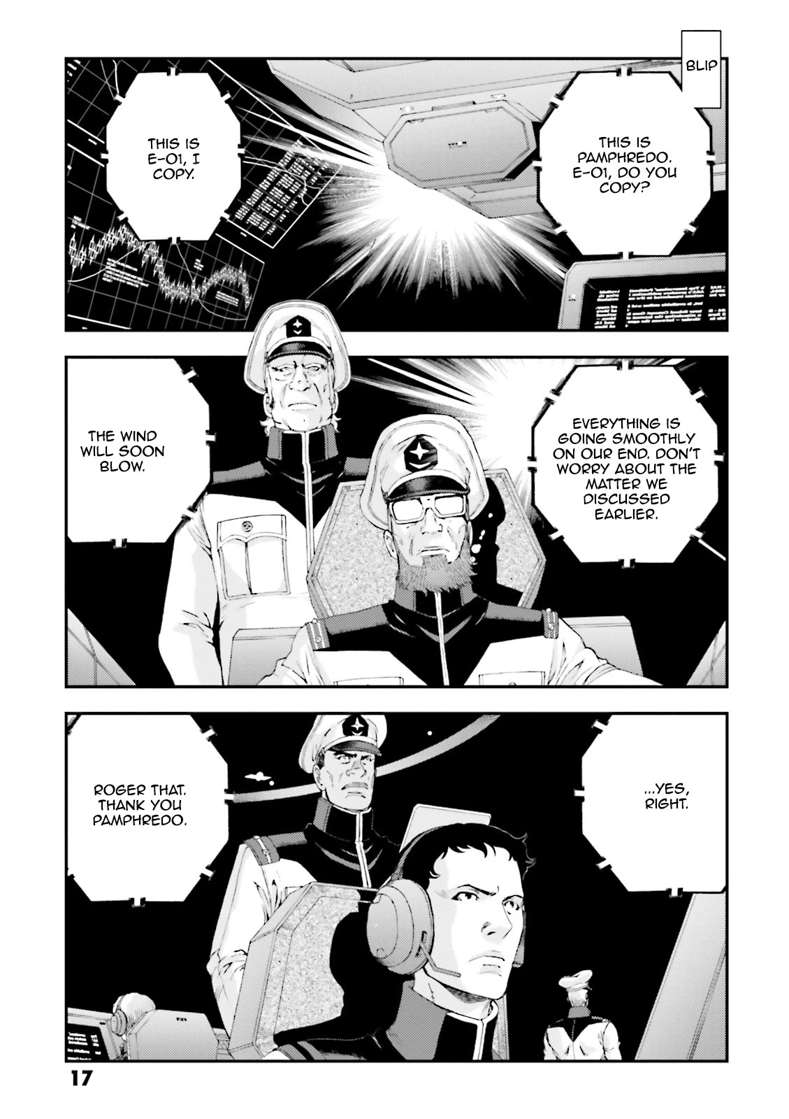 Kidou Senshi Gundam MSV-R: Johnny Ridden no Kikan Chapter 75 page 17 - Chapter 75: CERTAIN