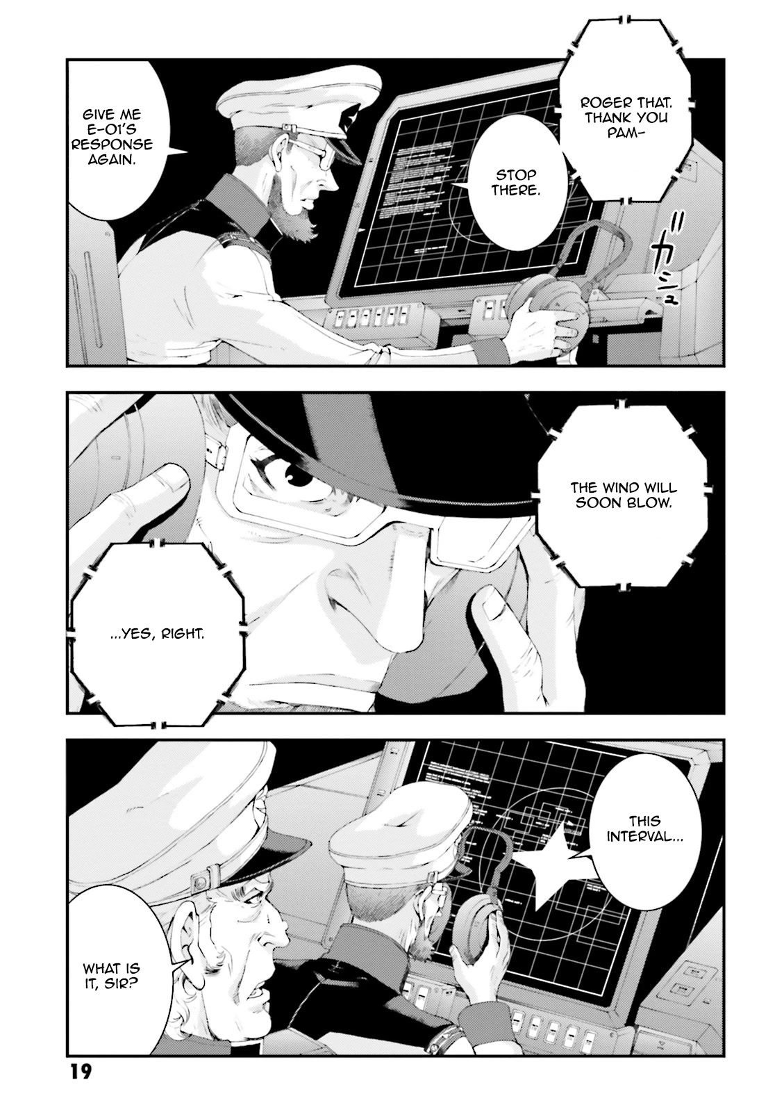 Kidou Senshi Gundam MSV-R: Johnny Ridden no Kikan Chapter 75 page 19 - Chapter 75: CERTAIN