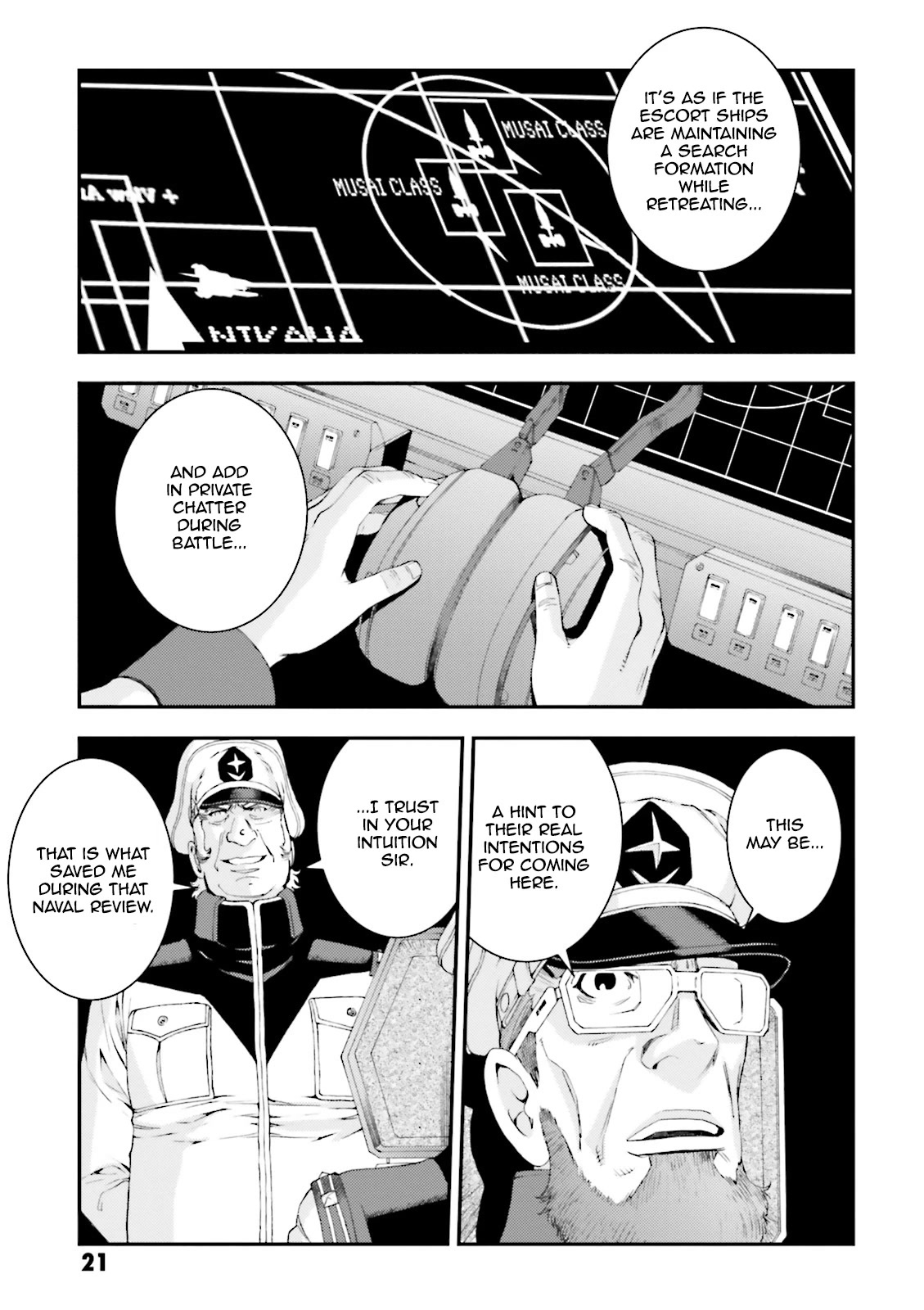 Kidou Senshi Gundam MSV-R: Johnny Ridden no Kikan Chapter 75 page 21 - Chapter 75: CERTAIN