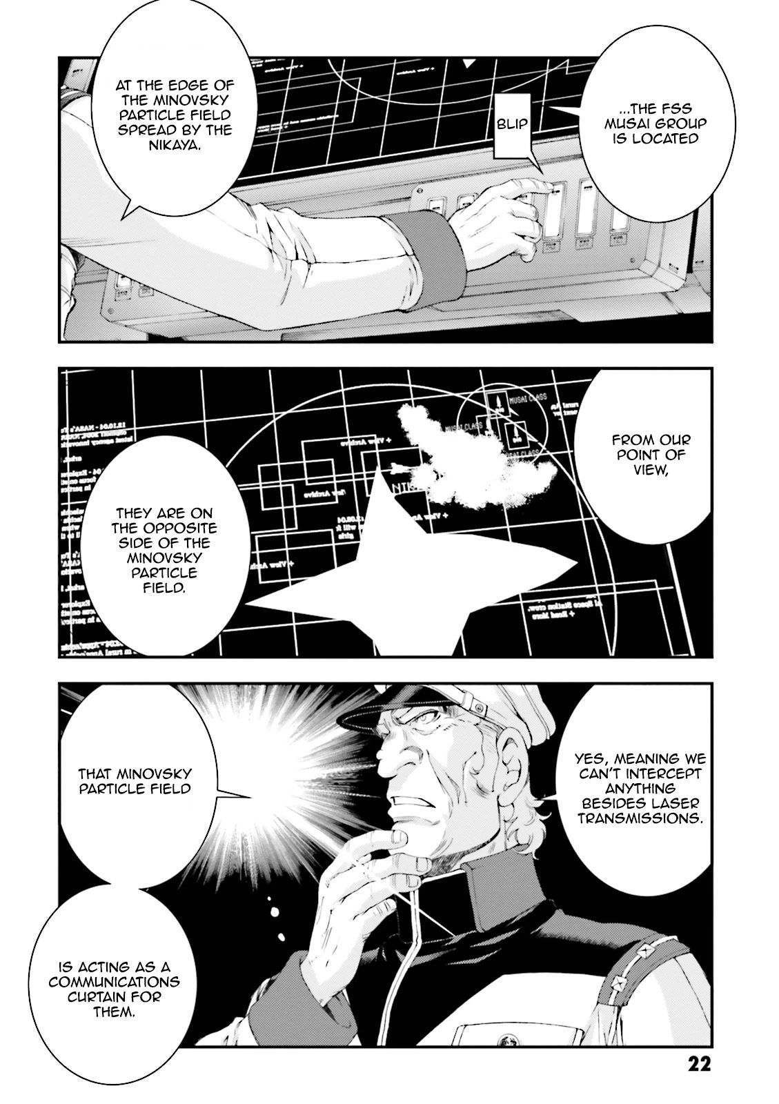 Kidou Senshi Gundam MSV-R: Johnny Ridden no Kikan Chapter 75 page 22 - Chapter 75: CERTAIN
