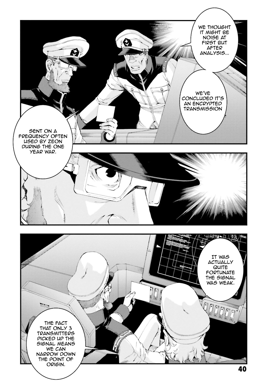 Kidou Senshi Gundam MSV-R: Johnny Ridden no Kikan Chapter 75 page 40 - Chapter 75: CERTAIN