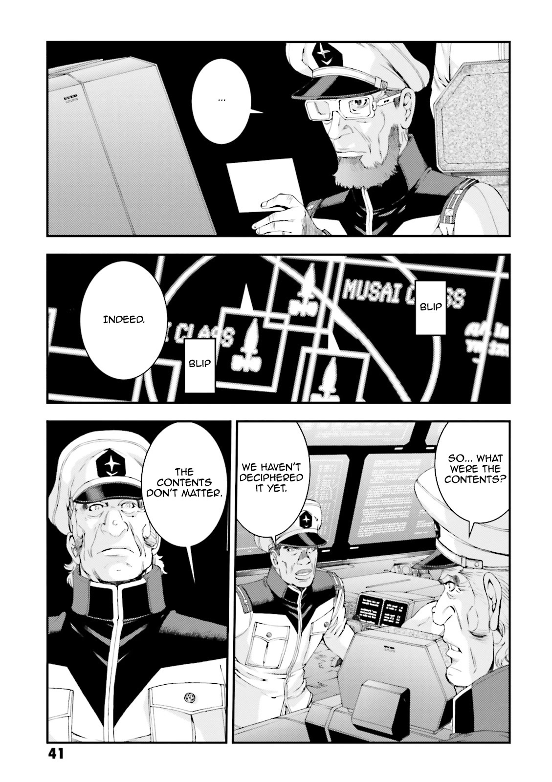 Kidou Senshi Gundam MSV-R: Johnny Ridden no Kikan Chapter 75 page 41 - Chapter 75: CERTAIN