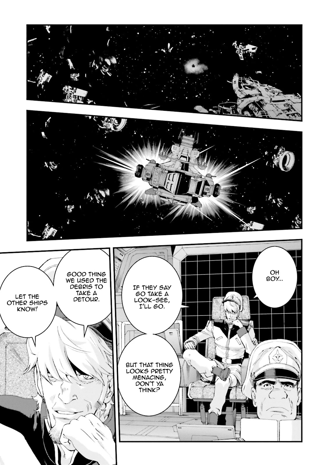 Kidou Senshi Gundam MSV-R: Johnny Ridden no Kikan Chapter 76 page 23 - Chapter 76: FOUND YOU!
