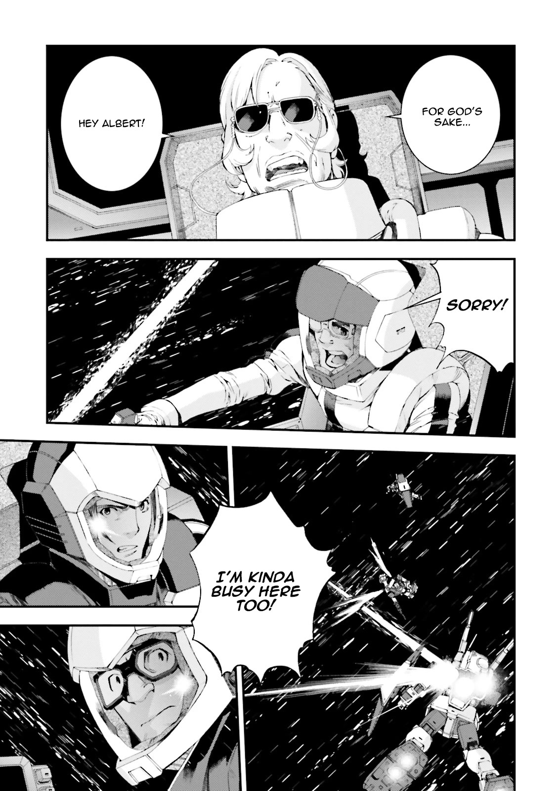Kidou Senshi Gundam MSV-R: Johnny Ridden no Kikan Chapter 76 page 27 - Chapter 76: FOUND YOU!
