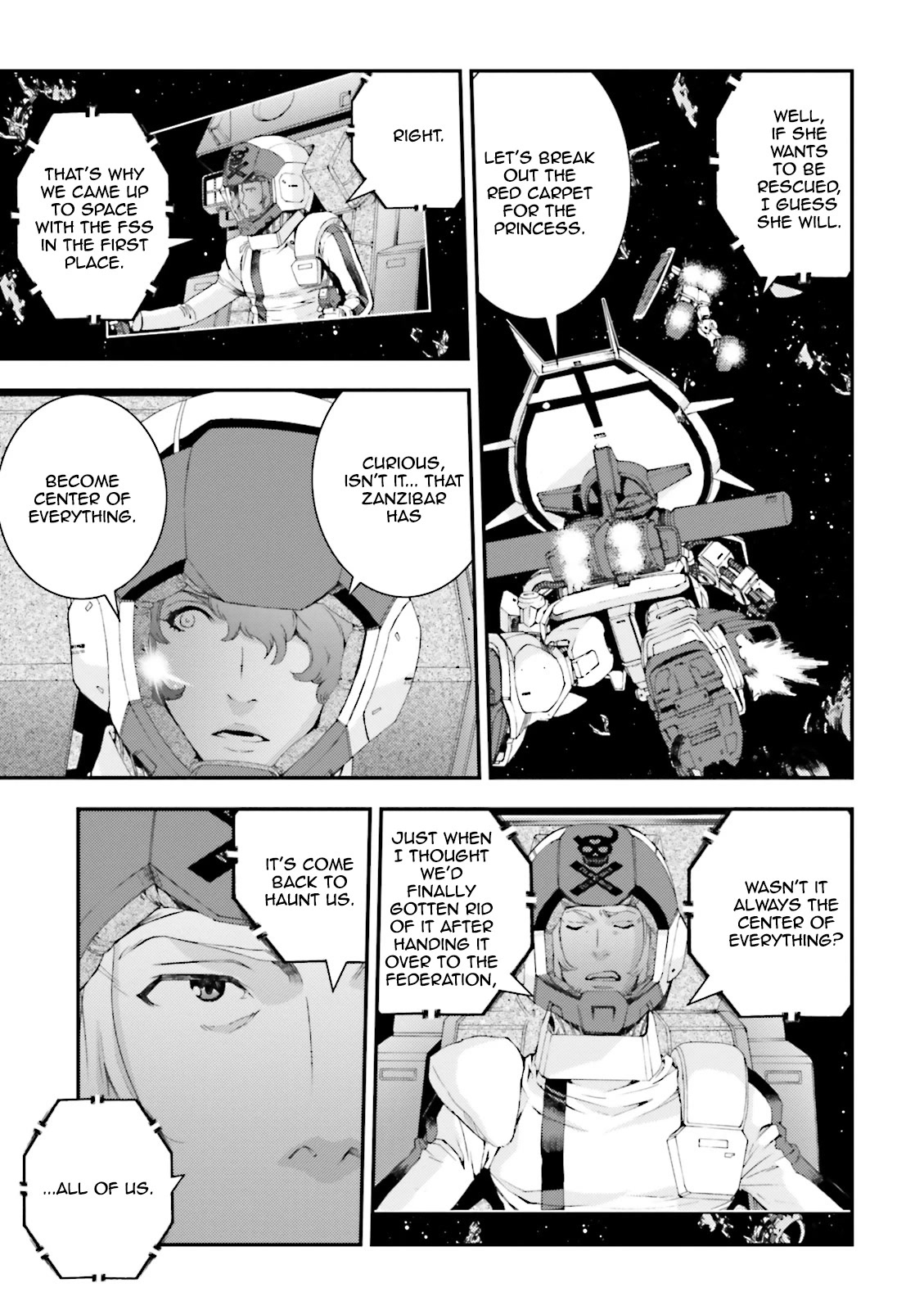 Kidou Senshi Gundam MSV-R: Johnny Ridden no Kikan Chapter 76 page 3 - Chapter 76: FOUND YOU!