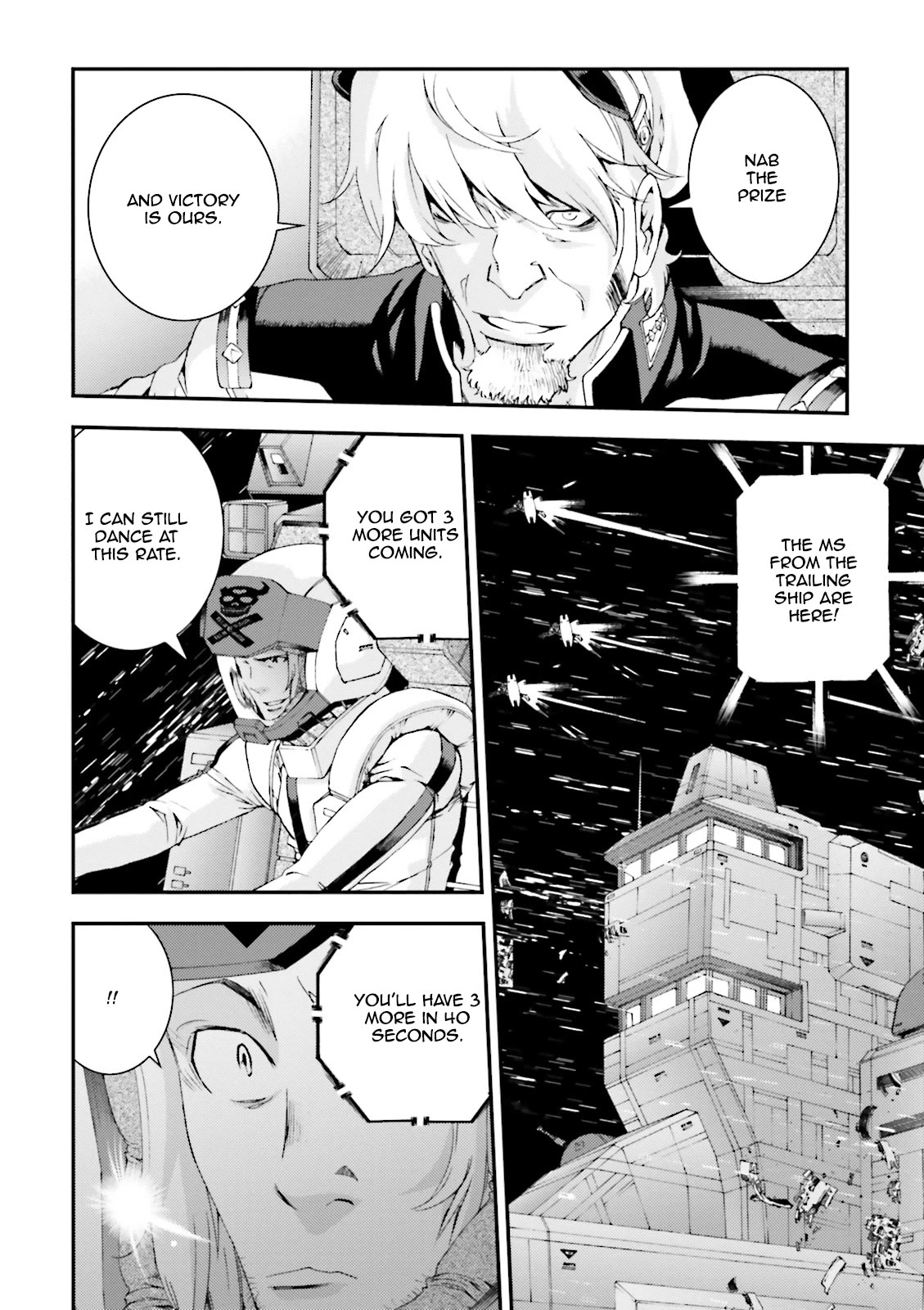 Kidou Senshi Gundam MSV-R: Johnny Ridden no Kikan Chapter 77 page 10 - Chapter 77: CAPTURE THE FLAG