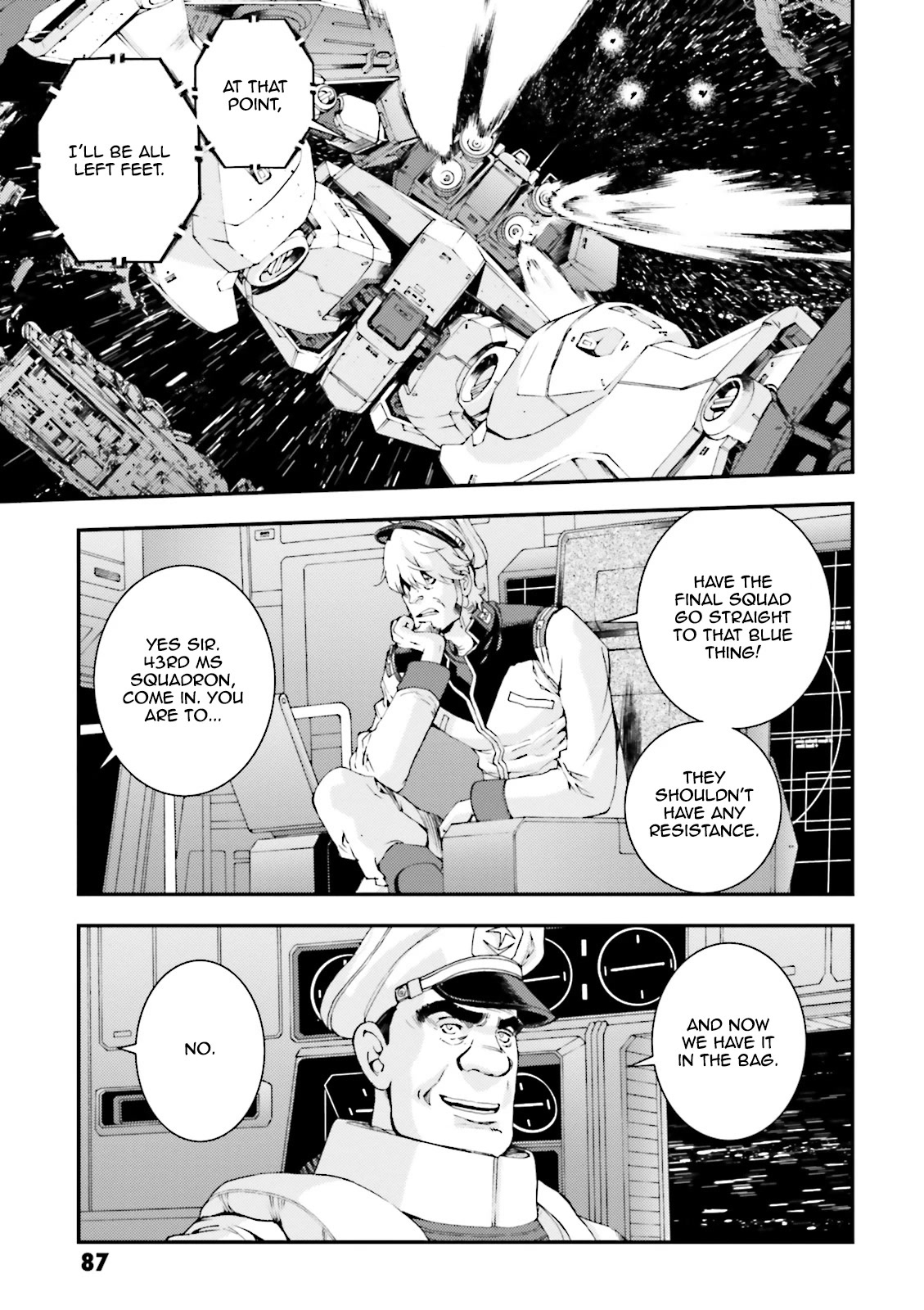 Kidou Senshi Gundam MSV-R: Johnny Ridden no Kikan Chapter 77 page 11 - Chapter 77: CAPTURE THE FLAG