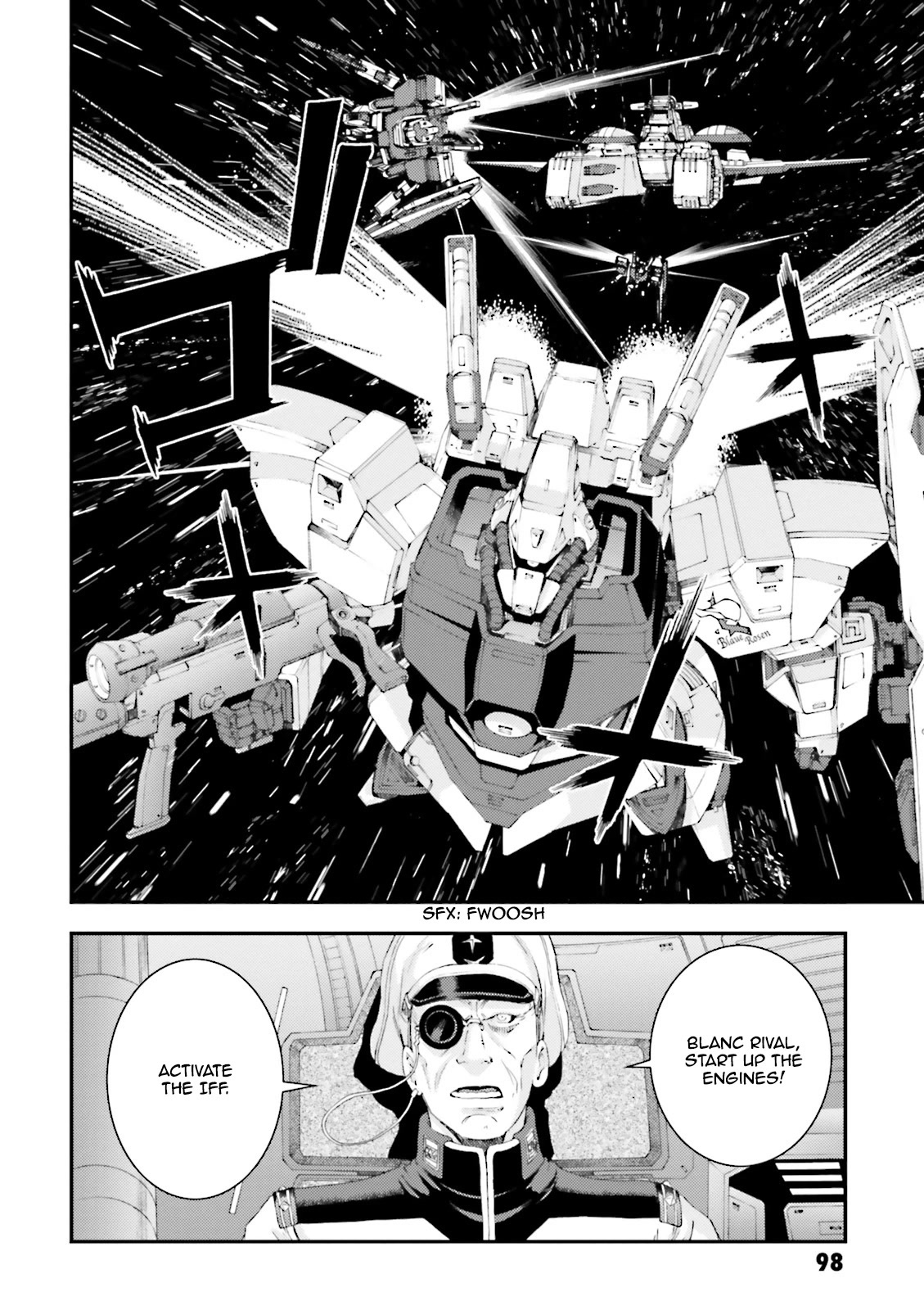 Kidou Senshi Gundam MSV-R: Johnny Ridden no Kikan Chapter 77 page 22 - Chapter 77: CAPTURE THE FLAG