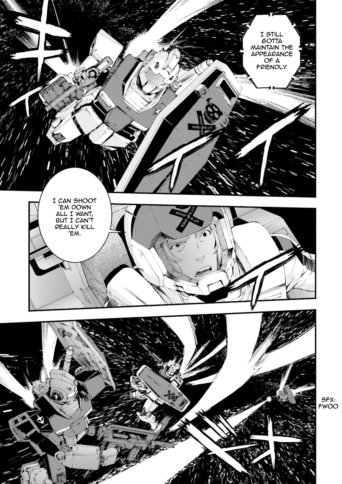Kidou Senshi Gundam MSV-R: Johnny Ridden no Kikan Chapter 77 page 3 - Chapter 77: CAPTURE THE FLAG