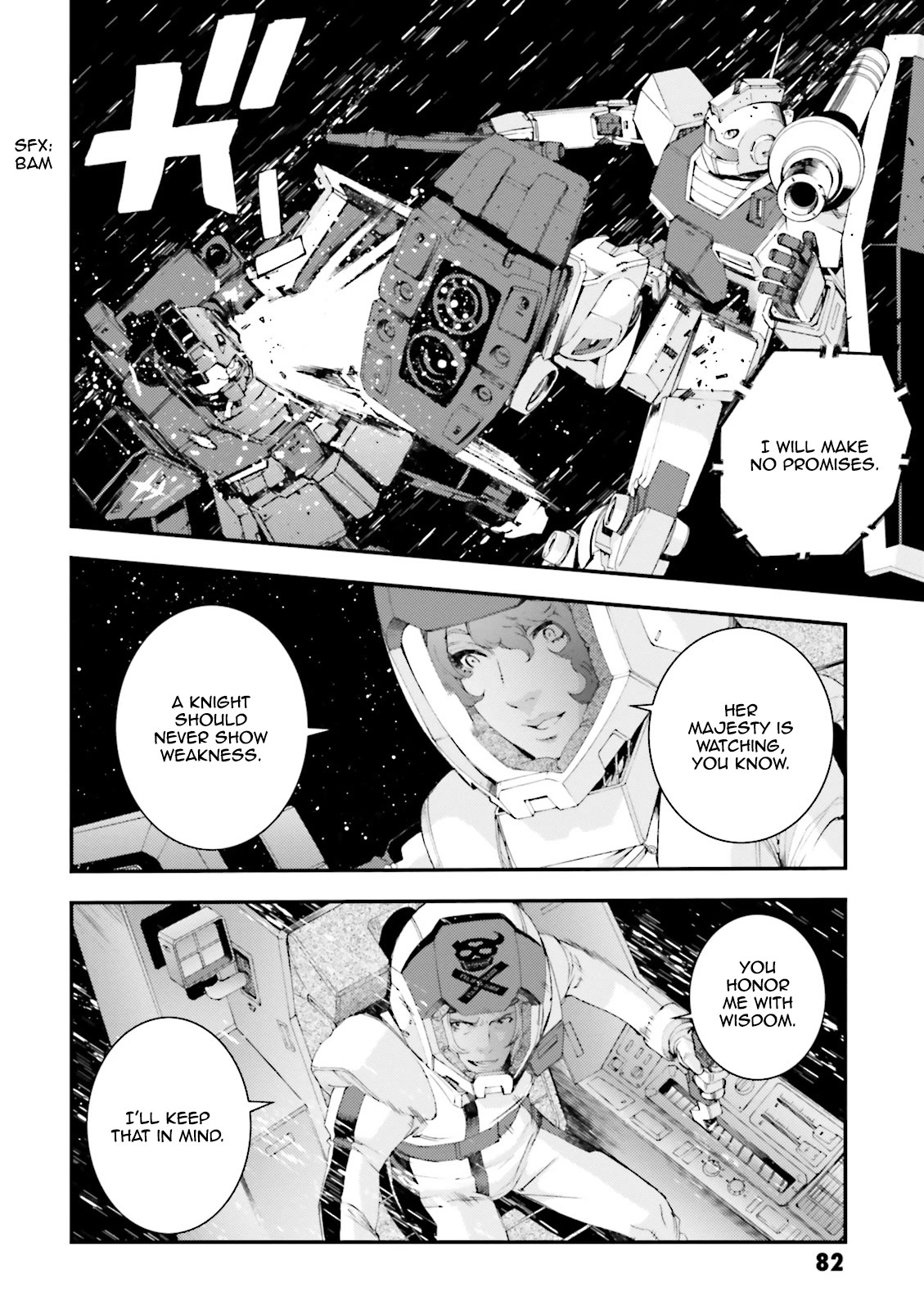 Kidou Senshi Gundam MSV-R: Johnny Ridden no Kikan Chapter 77 page 6 - Chapter 77: CAPTURE THE FLAG