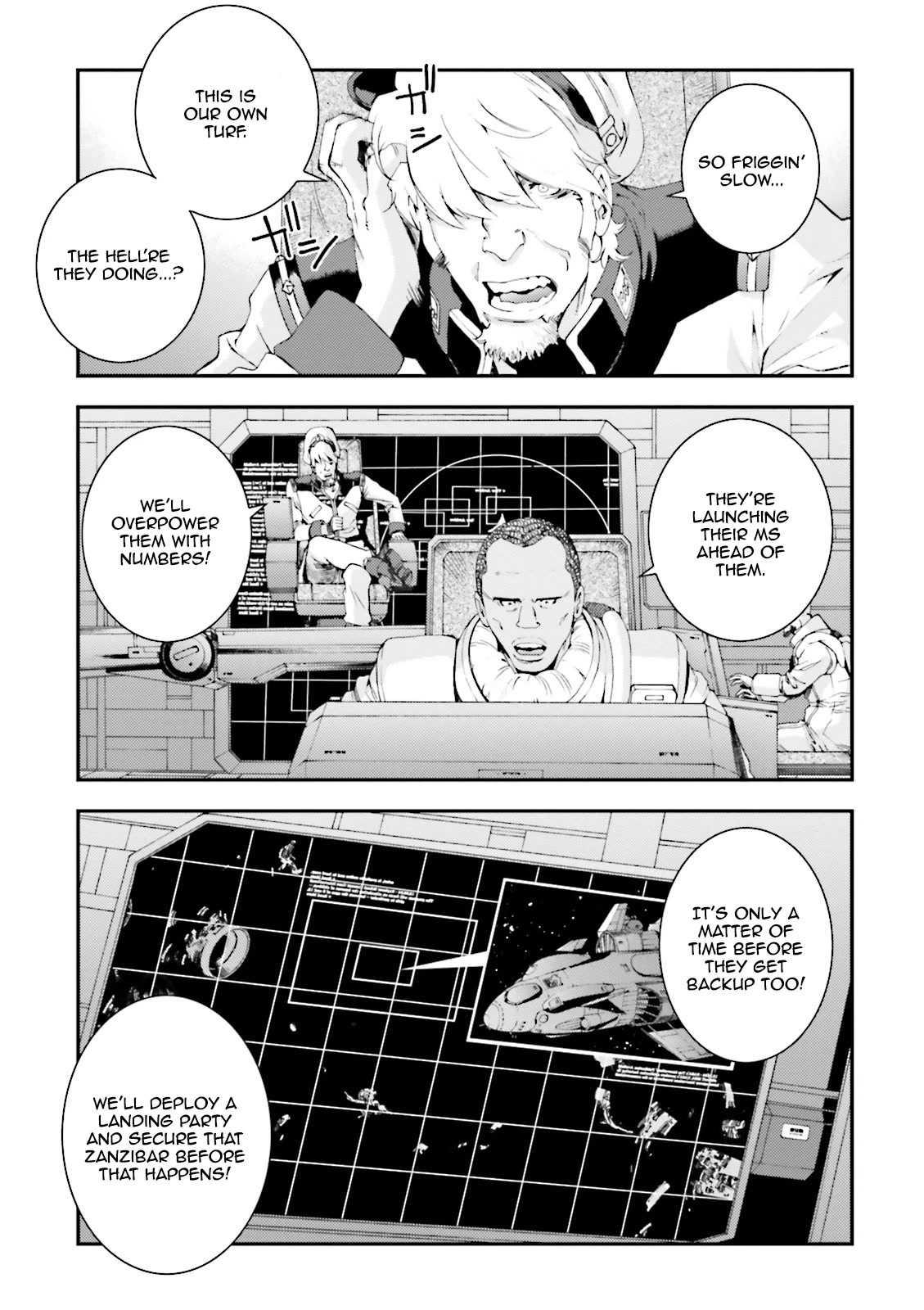 Kidou Senshi Gundam MSV-R: Johnny Ridden no Kikan Chapter 77 page 9 - Chapter 77: CAPTURE THE FLAG