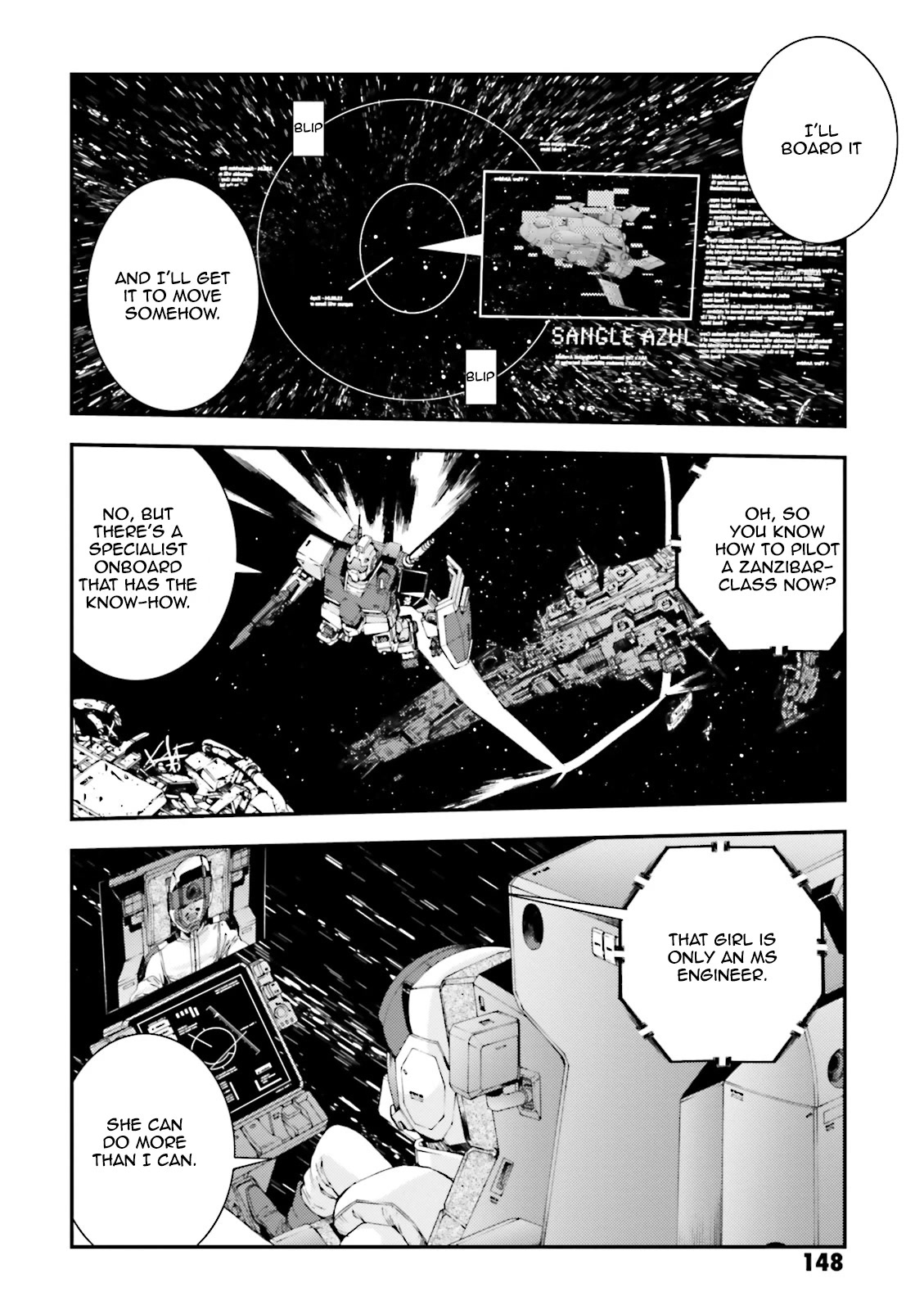 Kidou Senshi Gundam MSV-R: Johnny Ridden no Kikan Chapter 79 page 22 - Chapter 79: CHIVALRY