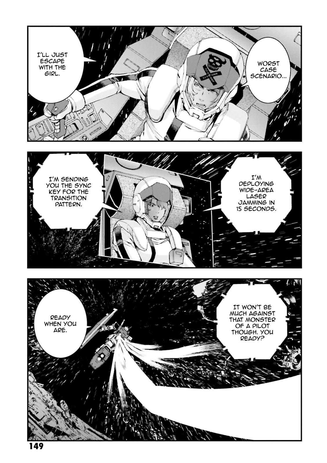 Kidou Senshi Gundam MSV-R: Johnny Ridden no Kikan Chapter 79 page 23 - Chapter 79: CHIVALRY