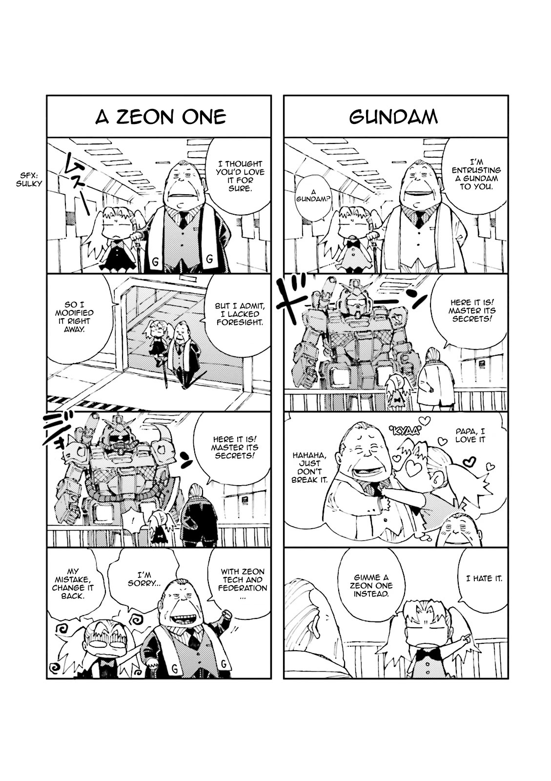Kidou Senshi Gundam MSV-R: Johnny Ridden no Kikan Chapter 79 page 35 - Chapter 79: CHIVALRY