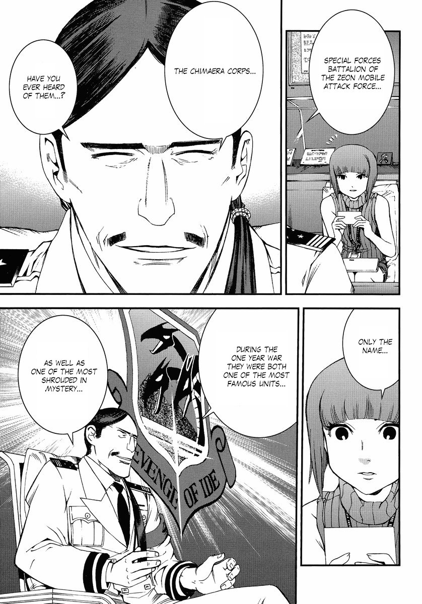 Kidou Senshi Gundam MSV-R: Johnny Ridden no Kikan Chapter 8 page 11 - Chapter 8: CHIMERA
