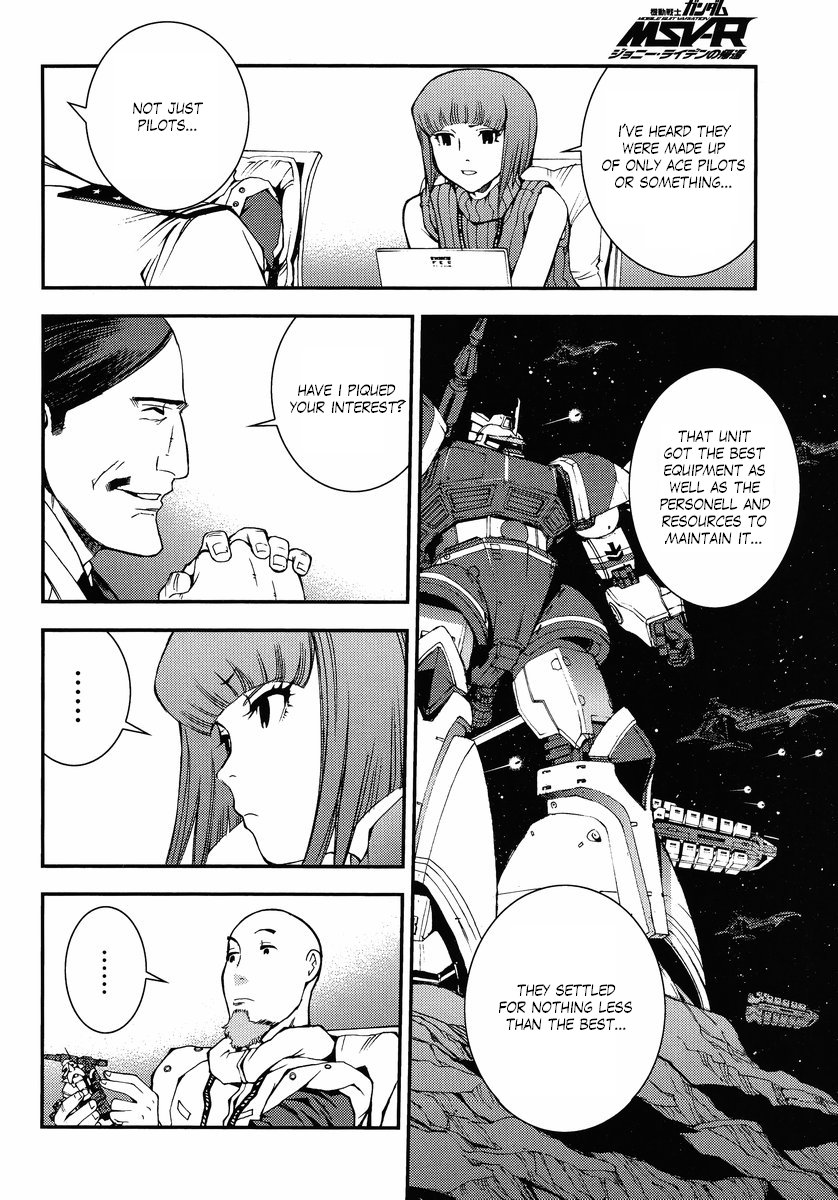 Kidou Senshi Gundam MSV-R: Johnny Ridden no Kikan Chapter 8 page 12 - Chapter 8: CHIMERA