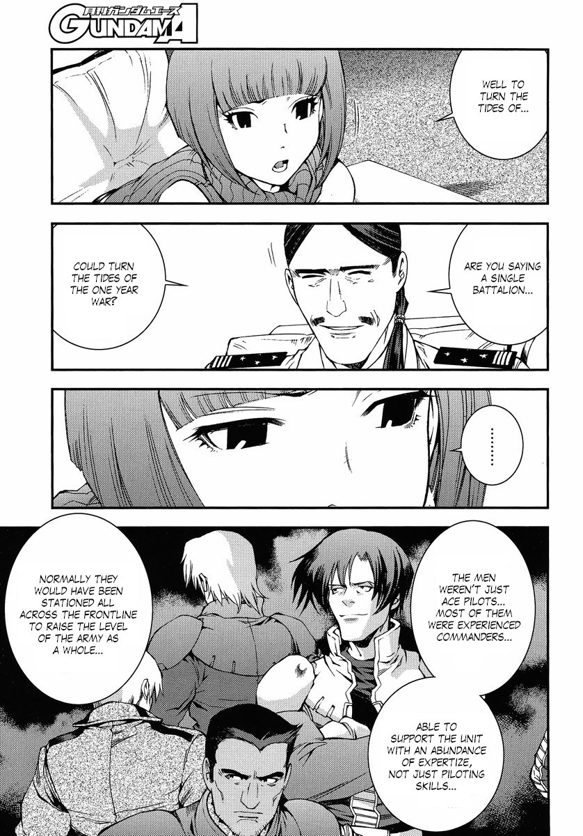 Kidou Senshi Gundam MSV-R: Johnny Ridden no Kikan Chapter 8 page 17 - Chapter 8: CHIMERA