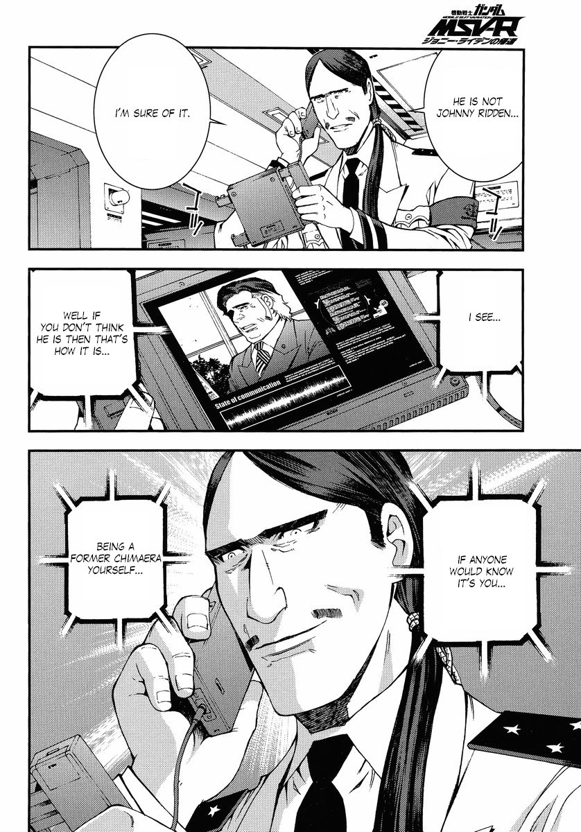 Kidou Senshi Gundam MSV-R: Johnny Ridden no Kikan Chapter 8 page 24 - Chapter 8: CHIMERA