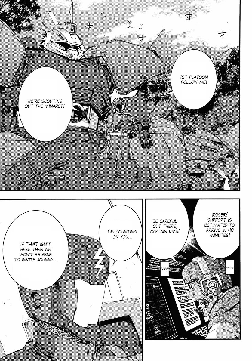 Kidou Senshi Gundam MSV-R: Johnny Ridden no Kikan Chapter 8 page 31 - Chapter 8: CHIMERA