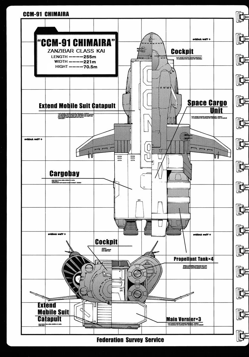 Kidou Senshi Gundam MSV-R: Johnny Ridden no Kikan Chapter 8 page 7 - Chapter 8: CHIMERA