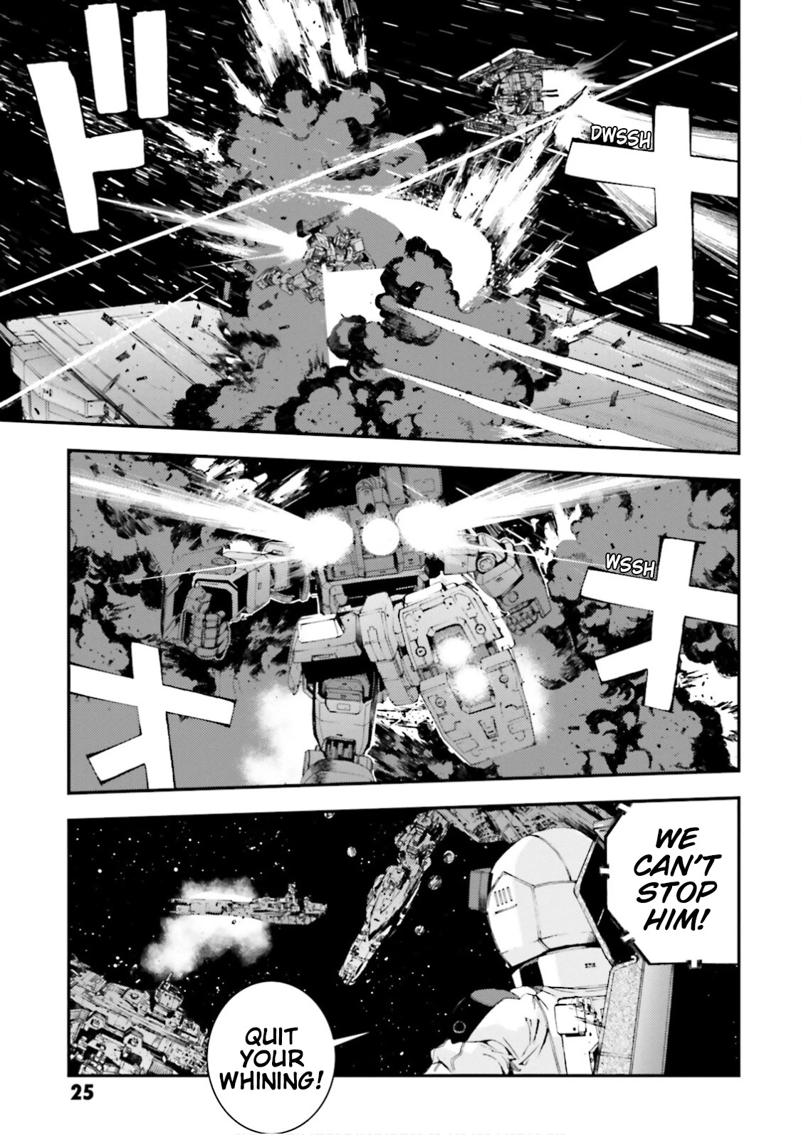 Kidou Senshi Gundam MSV-R: Johnny Ridden no Kikan Chapter 80 page 25 - Chapter 80: ONE'S TRUE COLORS