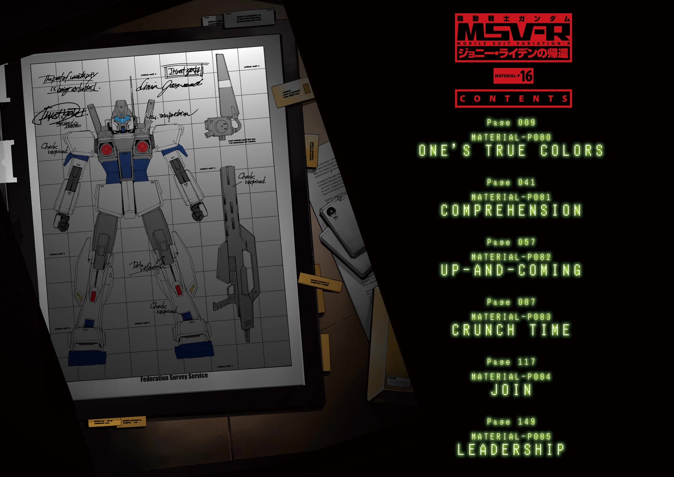 Kidou Senshi Gundam MSV-R: Johnny Ridden no Kikan Chapter 80 page 3 - Chapter 80: ONE'S TRUE COLORS